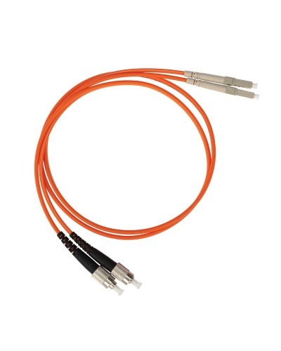 Патч-корд оптический переходной (MM), 50/125 (OM2), LC/UPC-FC/UPC, (Duplex), LSZH, 1м 50-3267 в Комсомольске-на-Амуре Патч-корды оптические Pintop.ru