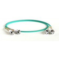 Патч-корд волоконно-оптический Hyperline FC-D2-503-ST/PR-ST/PR-H-50M-LSZH-AQ