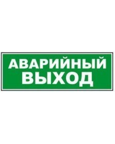Табло ВИСТЛ Молния-24 СН Аварийный выход в Комсомольске-на-Амуре Оповещатели Pintop.ru
