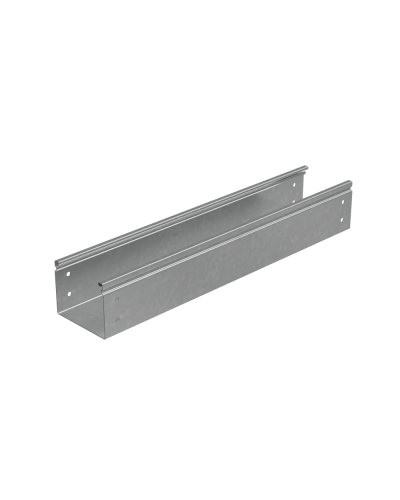 Лоток неперфорированный 80х100х0,7 L2000 мм Стандарт ПЛЮС INOX304 КМ-Профиль (LNEplus80-100-0.7-2000 INOX304) в Комсомольске-на-Амуре Кабельные лотки Pintop.ru