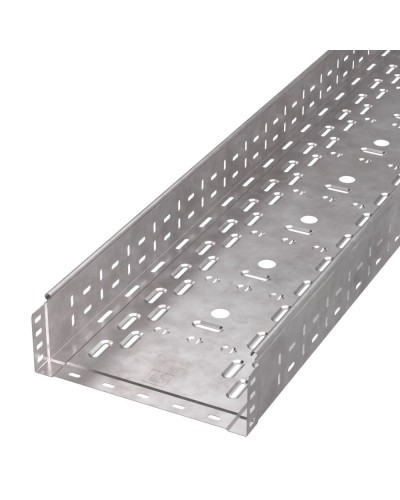 Лоток перфорированный Стандарт HDZ 300х100х3000 (1,0 мм) (6 м/уп) Промрукав (PR16.2466) в Комсомольске-на-Амуре Кабельные лотки Pintop.ru
