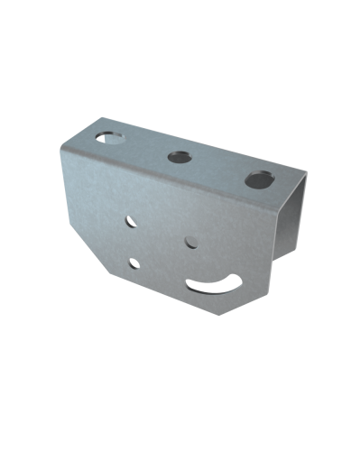 Универсальная потолочная скоба S:2,0 мм HD85 КМ-профиль (UPD HD85) в Комсомольске-на-Амуре Аксессуары для лотков Pintop.ru