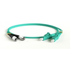 Патч-корд волоконно-оптический Hyperline FC-D2-503-SC/PR-ST/PR-H-50M-LSZH-AQ