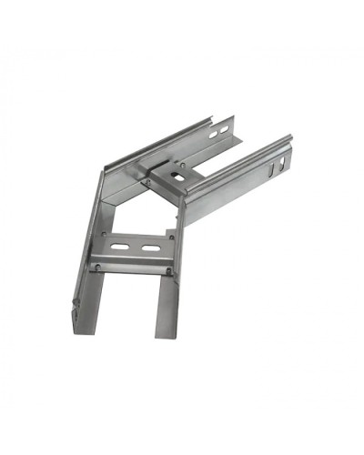 Угол горизонтальный 45 градусов лестничный 300х50 (1,5 мм) Промрукав (PR08.5465) в Комсомольске-на-Амуре Аксессуары для лотков Pintop.ru