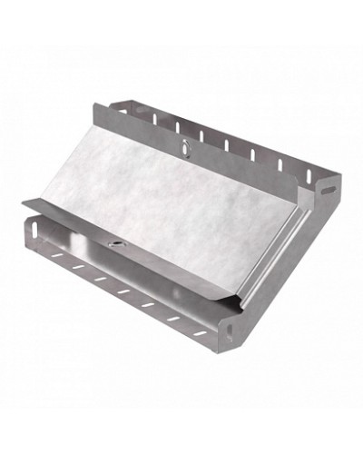 Угол вертикальный внутренний 90 градусов с крышкой Стандарт 400х50 Промрукав (PR16.0601) в Комсомольске-на-Амуре Аксессуары для лотков Pintop.ru