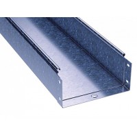 Лоток неперф. 300x100 металл. L3000 толщ.1,0 мм DKC (3510410)