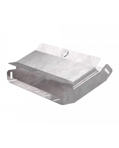 Угол вертикальный внутренний 45 градусов с крышкой Стандарт 300х50 Промрукав (PR16.0541) в Комсомольске-на-Амуре Аксессуары для лотков Pintop.ru