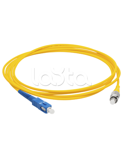 Патч-корд оптический LANMASTER LAN-SC-FC/SU-10 в Комсомольске-на-Амуре Патч-корды и пигтейлы Pintop.ru
