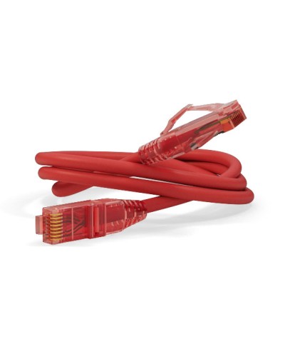 Патч-корд U/UTP Hyperline PC-LPM-UTP-RJ45-RJ45-C5e-15M-LSZH-RD в Комсомольске-на-Амуре Патчкорды (медные) Pintop.ru