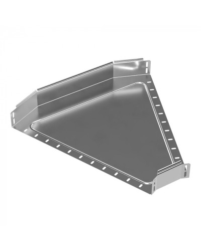 Угол горизонтальный 45 градусов Стандарт INOX (AISI 304) 600х80 Промрукав (PR16.3423) в Комсомольске-на-Амуре Аксессуары для лотков Pintop.ru