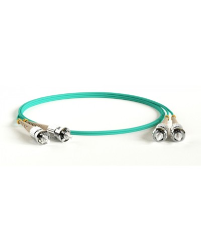 Патч-корд волоконно-оптический Hyperline FC-D2-503-ST/PR-ST/PR-H-2M-LSZH-AQ в Комсомольске-на-Амуре Патч-корды оптические Pintop.ru