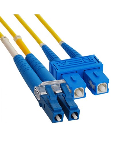 Патч-корд оптический переходной (SM), 9/125 (OS2), LC/UPC-SC/UPC, (Duplex), LSZH, 2м REXANT 50-2410 в Комсомольске-на-Амуре Патч-корды оптические Pintop.ru