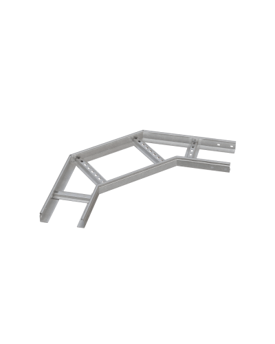 Угол лестничный горизонтальный 90 гр. 50х800х1,2 мм HD85 N КМ-профиль (LGL90-50-800-1.2 HD85 N) в Комсомольске-на-Амуре Аксессуары для лотков Pintop.ru