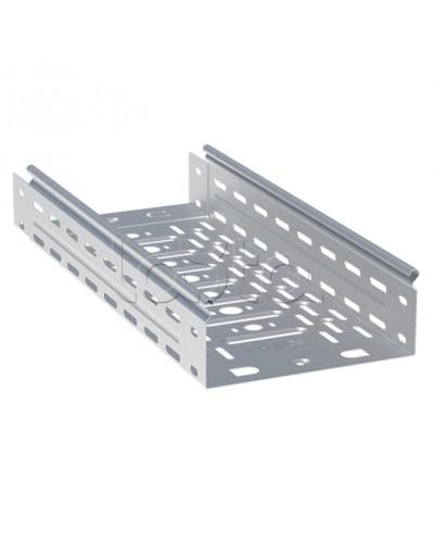 Лоток перфорированный 80х400x2000-1,0 мм HDZ EKF (L8040001x2-HDZ) в Комсомольске-на-Амуре Кабельные лотки Pintop.ru