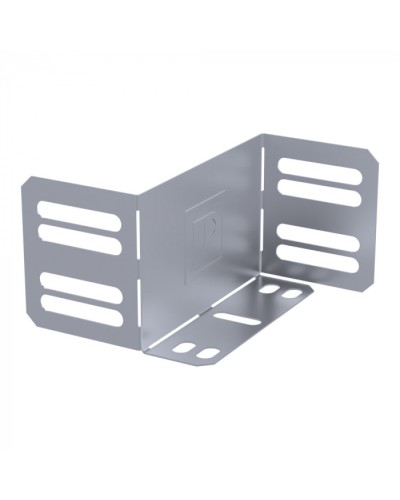 Переходник упрощённый горизонтальный Стандарт INOX (AISI 316) на 100 мм Н80 Промрукав (PR16.6150) в Комсомольске-на-Амуре Аксессуары для лотков Pintop.ru