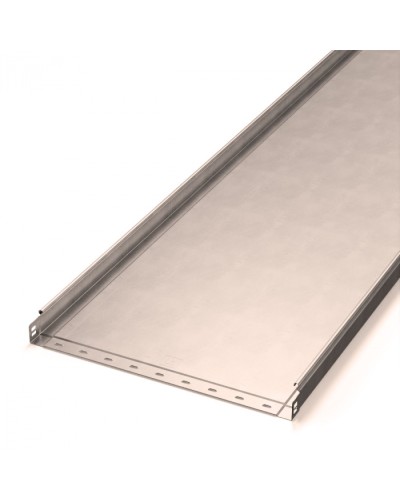 Лоток неперфорированный Стандарт INOX (AISI 409) 500х50х3000 (1,0 мм) (6 м/уп) Промрукав (PR16.2404) в Комсомольске-на-Амуре Кабельные лотки Pintop.ru