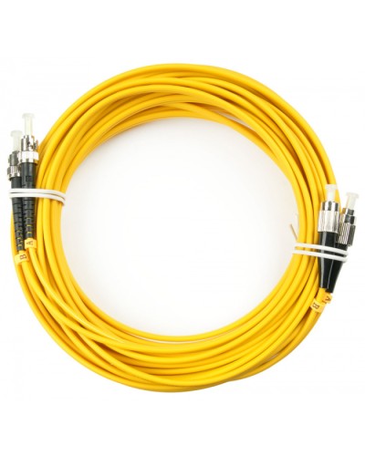 Шнур оптический duplex FC-ST 9/125 sm 10м LSZH Cabeus FOP(d)-9-FC-ST-10m в Комсомольске-на-Амуре Патч-корды оптические Pintop.ru