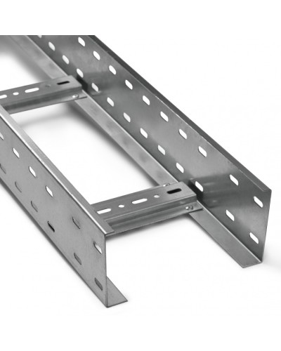 Лоток лестничный PTK-Line ЛМЛО 300x80 (1,2 мм) (3м) ПожТехКабель (650-015) в Комсомольске-на-Амуре Кабельные лотки Pintop.ru