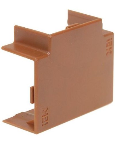 ELECOR Угол Т-образный КМТ 16х16 дуб (4шт/компл) IEK (EL-KK10D-T-016-016-K11) в Комсомольске-на-Амуре Аксессуары для кабель-канала Pintop.ru