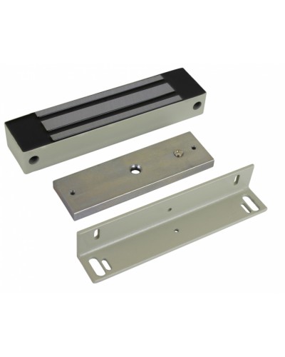 Замок электромагнитный влагозащищенный AccordTec ML-295K (белый) с уголком в Комсомольске-на-Амуре Электромагнитные замки Pintop.ru