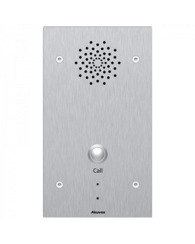 Одноабонентская вызывная панель Akuvox E21A_v4 в Комсомольске-на-Амуре Вызывные аудиопанели малоабонентные Pintop.ru