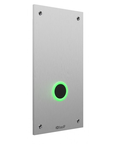 Звонок дверной бесконтактный BAS-IP SH-46T SILVER в Комсомольске-на-Амуре Кнопки выхода Pintop.ru
