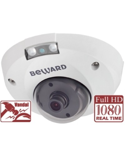 IP-камера видеонаблюдения антивандальная уличная купольная Beward B8182710DM в Комсомольске-на-Амуре IP-камеры Pintop.ru
