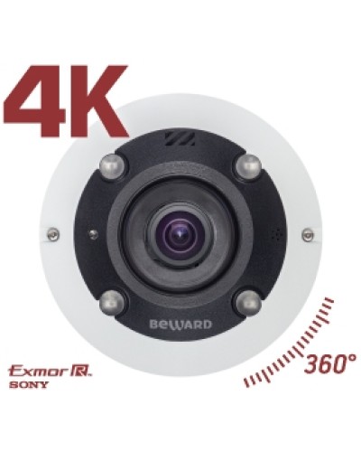 IP камера видеонаблюдения купольная Beward BD3990FL2 в Комсомольске-на-Амуре IP-камеры Pintop.ru