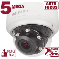 IP-камера видеонаблюдения антивандальная купольная Beward BD4780DVZ