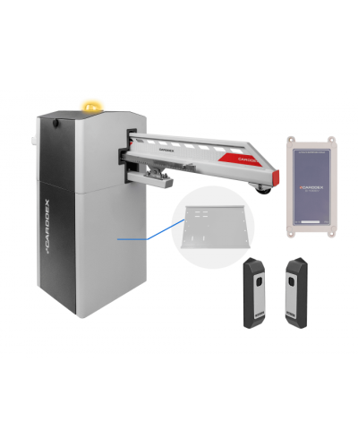 Комплект CARDDEX Комплект с шлагбаумом VBR Оптимум 4S в Комсомольске-на-Амуре Автоматические шлагбаумы Pintop.ru