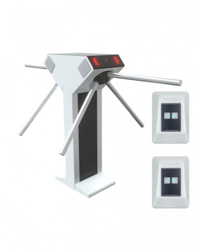 CARDDEX Комплект двухпроходного турникета STR-04C в Комсомольске-на-Амуре Турникеты Pintop.ru