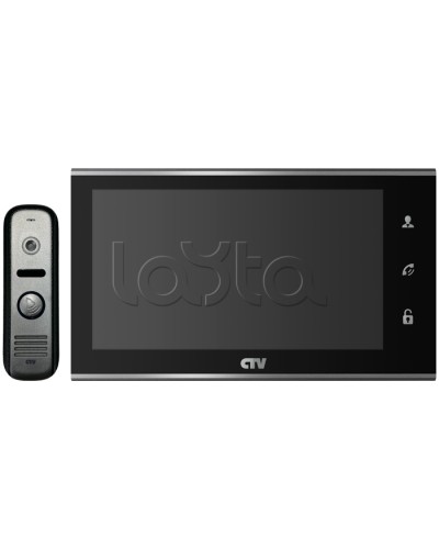 Комплект цветного видеодомофона CTV-DP2702MD B в Комсомольске-на-Амуре Комплекты домофонов Pintop.ru