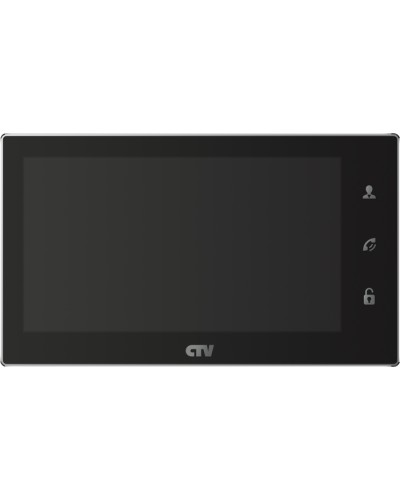 Монитор видеодомофона CTV-M4706AHD (черный) в Комсомольске-на-Амуре Абонентские видеоустройства Pintop.ru