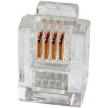 Разъем телефонный RJ11 (6P4C) Cabeus