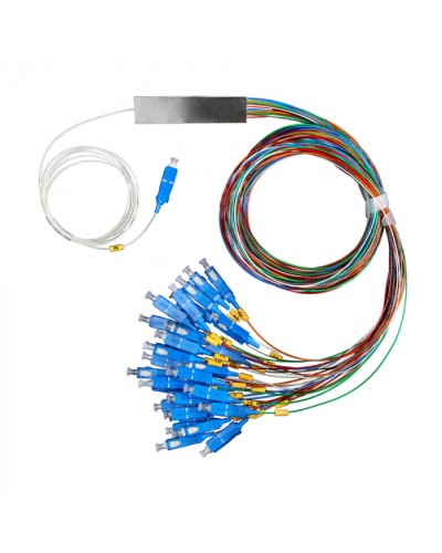 Разветвитель планарный 1х2 оконцованный SC/UPC 9/125 вывод 1,5м буфер 0.9мм 1260/1650 Cabeus (FCT-PLC-1/2-9-SC/U-1.5-0.9) в Комсомольске-на-Амуре Оптические разветвители (сплиттеры) Pintop.ru