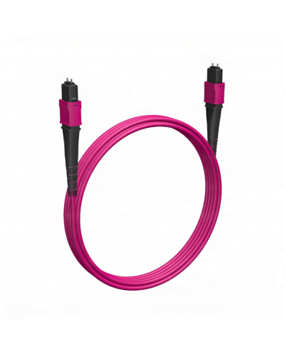 Кабельная сборка MPO(M) -MPO(M)-8 волокон 50/125 OM4, 10 m Cabeus (FOP-50-OM4-8-MPO(M)-8-MPO(M)-B-10m) в Комсомольске-на-Амуре Кабельные сборки (оптические) Pintop.ru