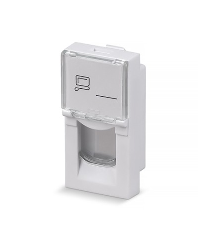 Вставка 45x22,5 (Mosaic) для 1 модуля формата Keystone Jack Cabeus (FP-L-22,5-1M) в Комсомольске-на-Амуре Модули Keystone Pintop.ru