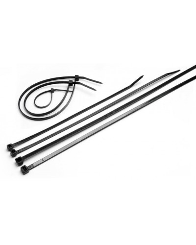 Стяжка нейлоновая неоткрывающаяся, безгалогенная (halogen free), 150x3.6мм, черная, outdoor (100 шт) Cabeus GTOUT-150 в Комсомольске-на-Амуре Стяжки-хомуты Pintop.ru