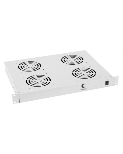 Панель вентиляционная с 4 вентиляторами Cabeus JG03 в Комсомольске-на-Амуре Вентиляторные модули Pintop.ru