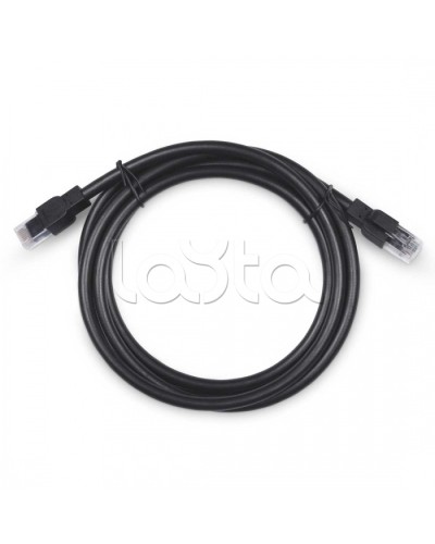 Патч-корд U/UTP, категория 6a, 2xRJ45/8p8c, неэкран. армир. гофр. стальной лентой, черный, РЕ, внешний, 5м Cabeus PC-ARM-UTP-RJ45-Cat.6a-5m-PE в Комсомольске-на-Амуре Патчкорды (медные) Pintop.ru