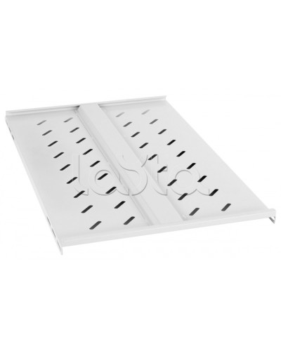 Полка перфорированная глубиной 700 мм для открытых стоек, усиленная до 100кг Cabeus RA-J018-FC-700-100KG в Комсомольске-на-Амуре Полки для шкафов и стоек Pintop.ru