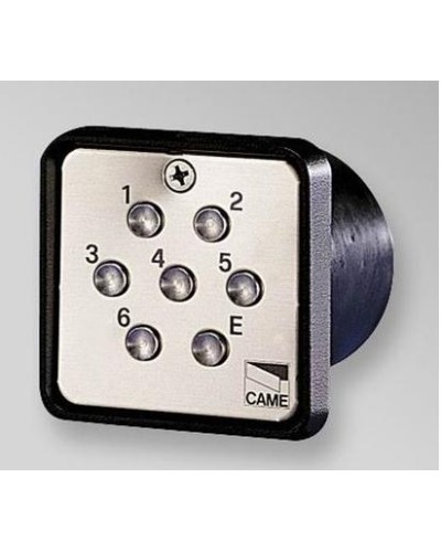 Клавиатура кодонаборная 7-кнопочная, встраиваемая Came 001S6000 в Комсомольске-на-Амуре Запчасти для шлагбаумов и автоматики Pintop.ru