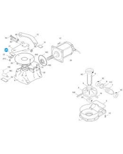Защитный ключ электродвигателя SUPERFROG Came 119RIA041 в Комсомольске-на-Амуре Запчасти для шлагбаумов и автоматики Pintop.ru