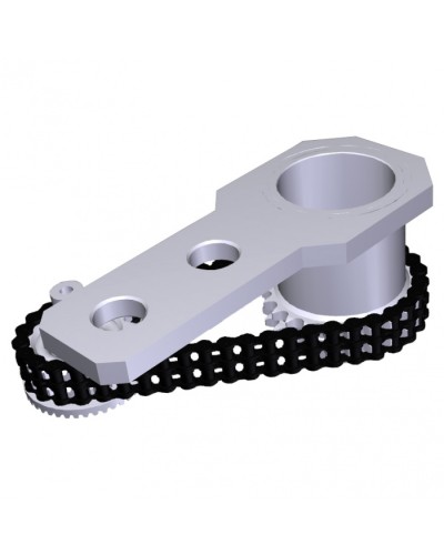 Цепь передающего рычага для открывания ворот до 180° SUPERFROG Came 119RIA050 в Комсомольске-на-Амуре Запчасти для шлагбаумов и автоматики Pintop.ru