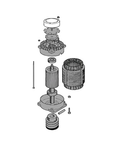 Электродвигатель C-BY Came 119RIC036 в Комсомольске-на-Амуре Запчасти для шлагбаумов и автоматики Pintop.ru