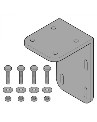 Кронштейн крепления к стене C003 C004 Came 119RICX011 в Комсомольске-на-Амуре Запчасти для шлагбаумов и автоматики Pintop.ru