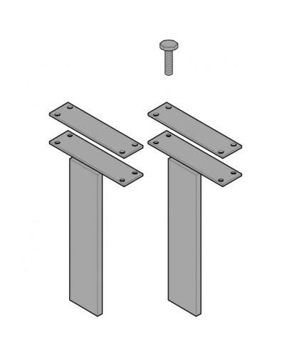 Кронштейны крепления створок C003 Came 119RICX014 в Комсомольске-на-Амуре Запчасти для шлагбаумов и автоматики Pintop.ru
