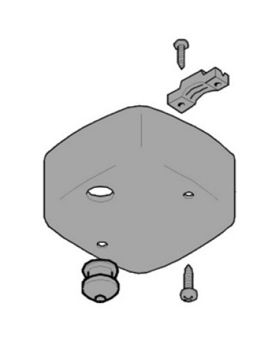 Крышка привода нижняя FLEX Came 119RID150 в Комсомольске-на-Амуре Запчасти для шлагбаумов и автоматики Pintop.ru