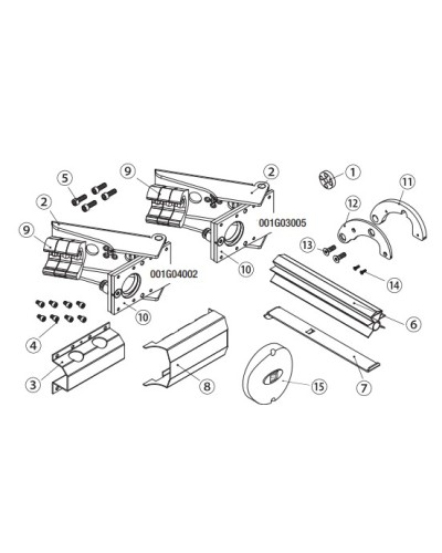 Крышка рычага FLEX Came 119RID186 в Комсомольске-на-Амуре Запчасти для шлагбаумов и автоматики Pintop.ru
