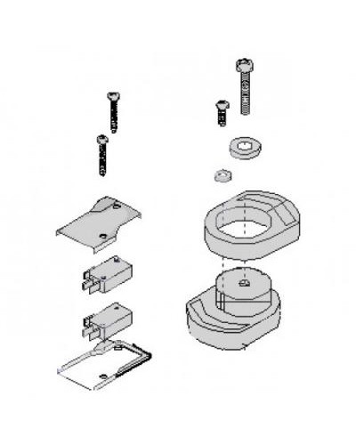Механизм разблокировки FAST Came 119RID234 в Комсомольске-на-Амуре Запчасти для шлагбаумов и автоматики Pintop.ru